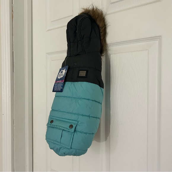 north fetch Other - North fetch Black and Blue Insulated Dog Jacket